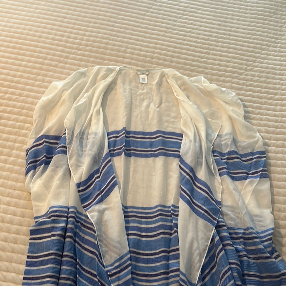 Jcrew baithing suit cover up wrap OS
